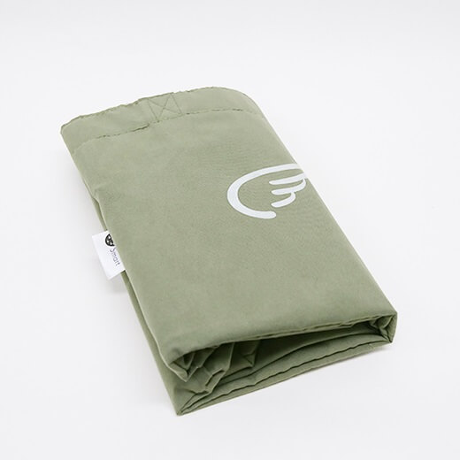 持ち運びに便利！大容量 巾着 保冷バッグ（ベージュ） ベージュ 約240×340×220(mm)