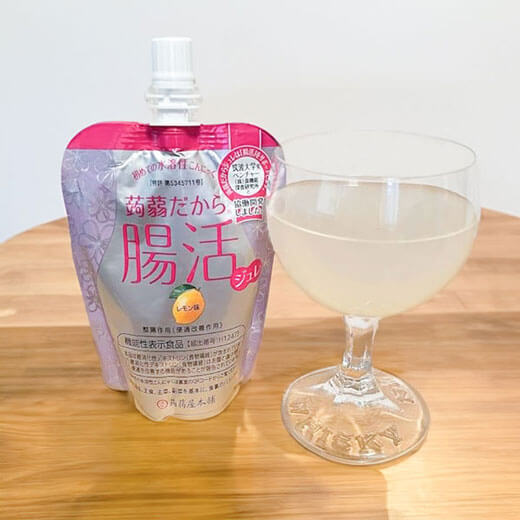 蒟蒻だから腸活ジュレ