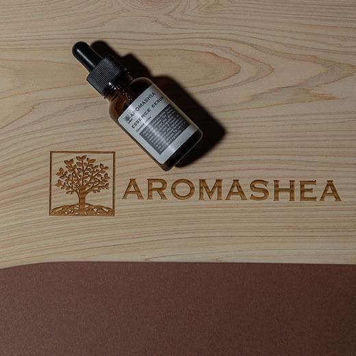 アロマシア エッセンスセラム アロマシアのロゴと一緒に