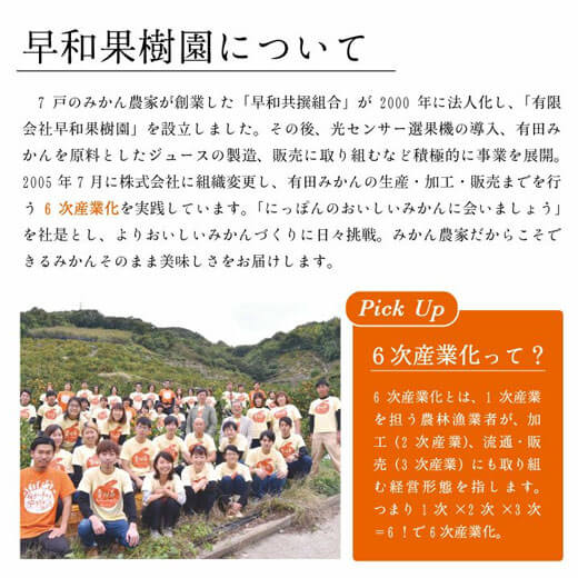 飲むみかん 180ml　100％ストレート