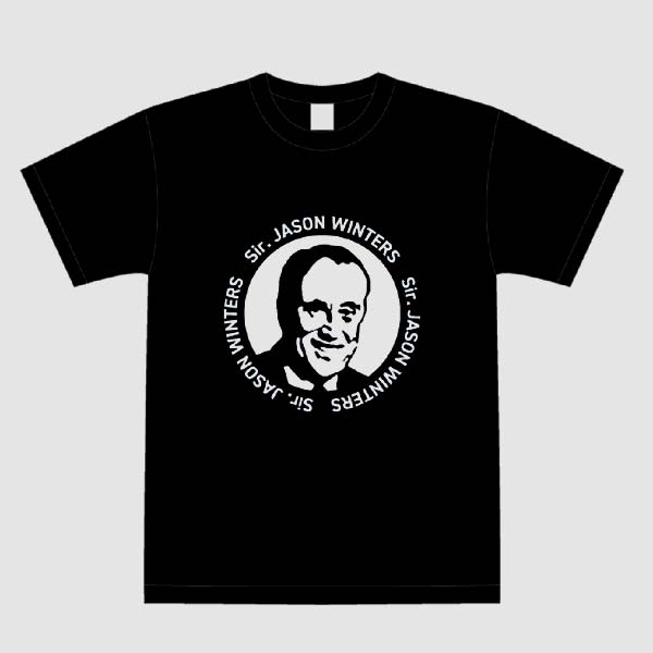 ジェイソン氏Tシャツ [ブラック]XLサイズ