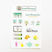 好きな場所に貼れる！ＪＷ商品シール 耐水 3枚セット