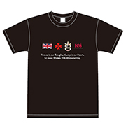 ジェイソン氏メモリアルTシャツ[ブラック]（Mサイズ）