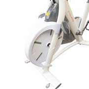 e-HomeBike専用ホイールカバー　白　e-Homefits　家庭運動用器具　安全ホイールカバー